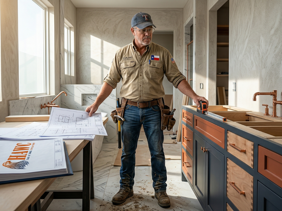 Frisco Crown Molding Installation — HAWC General Contracting